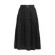 OUWEY歐薇 哥德風壓皺紋理長裙(黑色；S-L)3233232201 product thumbnail 5