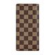 LV N61064 BRAZZA棋盤格DAMIER  EBENE帆布8卡直立對折長夾(黑) product thumbnail 3