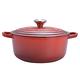 法國Le Creuset 琺瑯鑄鐵典藏圓鍋 22cm 3.3L 櫻桃紅 法國製 product thumbnail 2