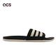 adidas 拖鞋 Adilette Comfort 男女鞋 黑 米 一片拖 運動拖鞋 50週年 紀念款 愛迪達 GW5966 product thumbnail 6