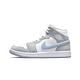 Nike Air Jordan 1 Mid Wolf Grey 煙灰 冰藍 女款男段 休閒鞋 男女鞋 BQ6472-105 product thumbnail 2