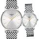 TISSOT 天梭 官方授權 EVERYTIME 經典簡約時尚對錶-T1434101101101+T1432101101101 product thumbnail 2