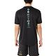 Asics [2051A308-002] 男 短袖 上衣 T恤 排球 運動 訓練 休閒 亞瑟士 黑 product thumbnail 2