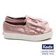 Keds TRIPLE RUFFLE 麂皮荷葉休閒鞋-玫瑰色 product thumbnail 3