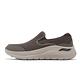 Skechers 休閒鞋 Arch Fit 2 Vallo 男鞋 棕 米白 避震 厚底 懶人鞋 健走鞋 232706BRN product thumbnail 2