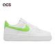 Nike 休閒鞋 Wmns Air Force 1 07 女鞋 白 綠 皮革 低筒 AF1 DD8959-112 product thumbnail 6