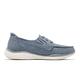 Skechers 休閒鞋 On-The-Go Ideal-Coastal 女鞋 藍 白 帆船鞋 帆布 套入式 瑜珈鞋墊 137080BLU product thumbnail 3