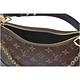 LV M45831 BOULOGNE系列經典Monogram帆布手提/斜背包(黑色) product thumbnail 3