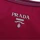 PRADA 銀字LOGO尼龍手提/肩背兩用包(桃紅) product thumbnail 7