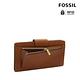 FOSSIL Logan 真皮扣式RFID防盜中長夾-彩色拼接 SL8225194 product thumbnail 4