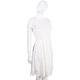 BLUGIRL 白色浮雕織花蕾絲短袖洋裝 product thumbnail 3