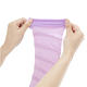 【Sunlead】五階段加壓。睡美人夜寢美腿緊實機能襪/襪套 (粉紫色) product thumbnail 6