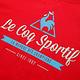 le coq sportif 法國公雞牌長袖T恤 男-紅 product thumbnail 3