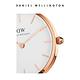 Daniel Wellington DW 手錶 Petite Suffolk 28mm經典紅真皮皮革錶 DW00100266 product thumbnail 3