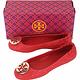 TORY BURCH Minnie Travel 金盾牌絎縫菱格折疊鞋(石榴紅) product thumbnail 5