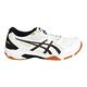 ASICS GEL-ROCKET 10男女排羽球鞋-羽毛球 訓練 亞瑟士 1073A053-101 白黑金 product thumbnail 2