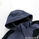 GIORDANO 男裝輕暖系列衝鋒衣 - 62 灰黛藍X標誌黑 product thumbnail 8