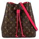 LV M43570 Monogram 經典LV花紋桃紅色伸縮背帶水桶包 product thumbnail 2