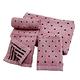 【禮盒3條組】MIT美國棉雙面圓點條紋方巾毛巾浴巾- 珊瑚紅 MORINO摩力諾 product thumbnail 3