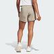 Adidas HYGLM 5 WVN SHO [IL6979] 女 短褲 亞洲版 運動 健身 訓練 中腰 吸濕排汗 奶茶 product thumbnail 3