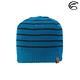 【ADISI】童 美麗諾雙層針織保暖帽 AH21044 / 土耳其藍-煙灰 product thumbnail 5