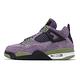 Nike 休閒鞋 Wmns Air Jordan 4 Retro 女鞋 紫綠 Canyon Purple AJ AQ9129-500 product thumbnail 2