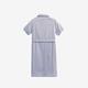 Arnold Palmer -女裝-簡約氣質綁帶襯衫連身裙-淺藍色 product thumbnail 8