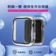 【Philips】Apple Watch 7/8 41mm全包覆式鋼化玻璃保護殼 透明 DLK2203T product thumbnail 3