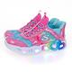 SKECHERS 童鞋 女童系列 燈鞋 瞬穿舒適科技 INFINITE HEART LIGHTS - 303755LPKMT product thumbnail 9