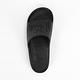 Fila Sleek Slide LT 2 [4-S326W-000] 男女 涼拖鞋 休閒 輕量 舒適 日常 穿搭 黑 product thumbnail 4