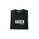 STEVE MADDEN-純棉品牌燙印LOGO T-Shirt 短袖上衣-黑色 product thumbnail 3