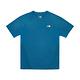 【The North Face 官方旗艦】北面男款藍色吸濕排汗短袖T恤｜7WD3O01 product thumbnail 2