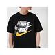 Nike 短袖上衣 NSW Premium Tee 男款 黑色 四勾 大LOGO 環保材質 短T DV3317-010 product thumbnail 6