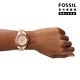 FOSSIL Stella Sport 多功能環鑽玫瑰金面女錶 玫瑰金色不鏽鋼鍊帶 37MM ES5106 product thumbnail 5