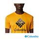 Columbia 哥倫比亞 男款- UPF50酷涼快排短袖上衣-黃色 UAE91290YL / S22 product thumbnail 3