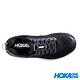 HOKA ONE ONE 男 Clifton 6 寬楦 路跑鞋 黑白 product thumbnail 7