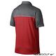 Nike Golf 休閒快速排汗短袖Polo衫-紅灰587256-619 product thumbnail 2