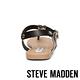 STEVE MADDEN-INTERVAL 夏日皮革扣環夾腳涼拖鞋-蛇皮黑 product thumbnail 4