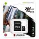 Kingston 金士頓 256G 100MB/s U3 microSDXC UHS-I A1 V30 記憶卡 SDCS2/256GB product thumbnail 2