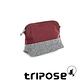 tripose 漫遊系列岩紋撞色微旅化妝包 - 紅 product thumbnail 2