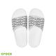 Crocs卡駱馳 (中性鞋) 經典LOGO狂熱圖案拖鞋 206124-103 product thumbnail 5