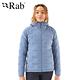 【RAB】Cubit Stretch Down Hoody 保暖羽絨連帽外套 女款 白令海藍 #QDB31 product thumbnail 3