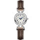 LONGINES 浪琴 官方授權 Equestrian 騎仕系列石英女錶-銀x咖啡/26.5mm L6.130.4.71.2 product thumbnail 2