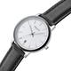 OBAKU 簡約美學淑女皮革時尚腕錶-黑X白-V270LDAWRB-34mm product thumbnail 3