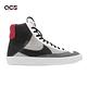 Nike 休閒鞋 Blazer Mid 77 SE D GS 大童 女鞋 灰 紅 高筒 皮革 經典 板鞋 DH8640-100 product thumbnail 6