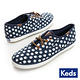 Keds 百變印花綁帶休閒鞋（For Kids）-藍/圓點 product thumbnail 5