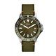 FOSSIL Bannon 三針計時潛水造型男錶 綠色皮革錶帶 45MM BQ2520 product thumbnail 2