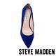 STEVE MADDEN-KITKAT 魅力簡約素面尖頭高跟鞋-絨深藍 product thumbnail 6