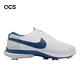 Nike 高爾夫球鞋 Air Zoom Victory Tour 2 寬楦 男鞋 白藍 氣墊 可拆式鞋釘 止滑 DJ6570-101 product thumbnail 6