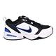 NIKE AIR MONARCH IV 男復古休閒運動鞋-經典 皮革 老爹鞋 415445-002 白黑藍 product thumbnail 2